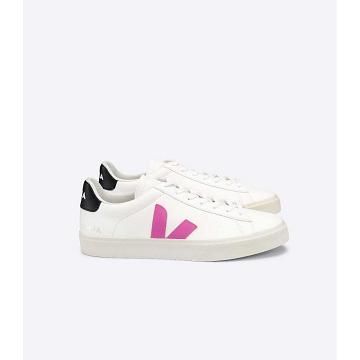 Dámské Low Tops Sneakers Veja CAMPO CHROMEFREE White/Purple | CZ 597FDN